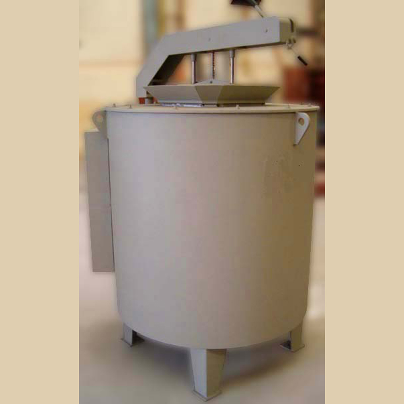 HORNOS BATCH CARGA VERTICAL TIPO DE LECHO FLUIDIZADO ELÉCTRICOS O GAS mod. “BV-LF” HORNOS BATCH CARGA VERTICAL TIPO DE LECHO FLUIDIZADO ELÉCTRICOS O GAS mod. “BV-LF”