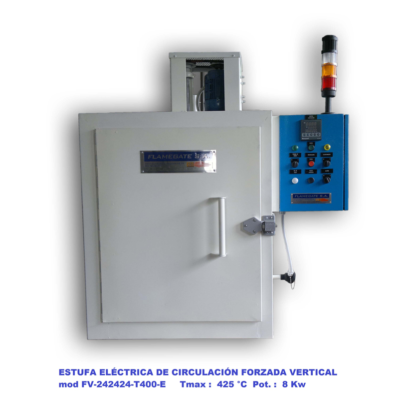 ESTUFA INDUSTRIAL DE FLUJO VERTICAL